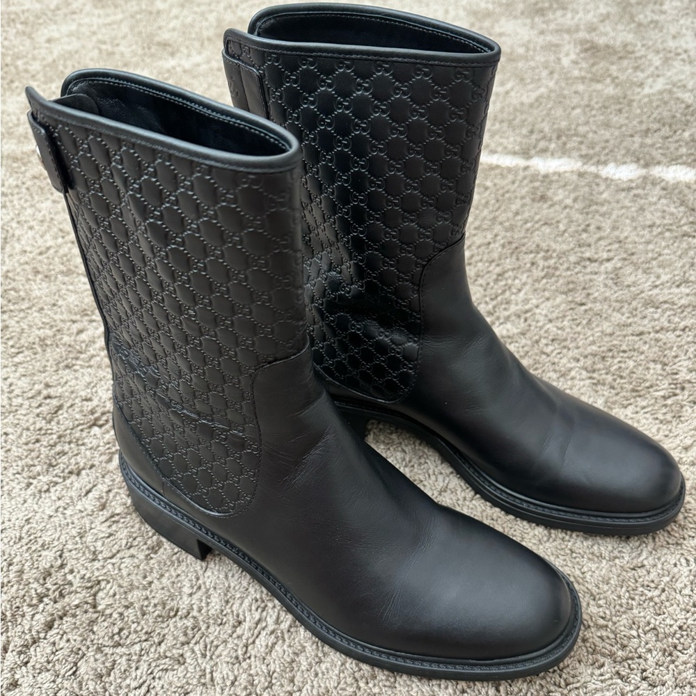Gucci Leather Boots